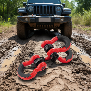 Grillete en D de 3/4 pulgadas de acero aleado con pasador roscado, resistencia a la rotura de 62832 libras para Jeep y camiones - Product Image 2