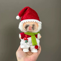 Vêtements Labubu 1ère/2ème/3ème génération uniquement Costumes de Noël Accessoires Vêtements Pendentifs Poupées Jouet de dessin animé Vêtements de poupée Gnome de Noël