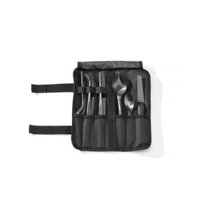 Ensemble de plateaux de présentation pour chef, 6 pièces, noir HENDI 255x25x(H)100mm - Product Image 1