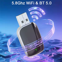 Nouveau Smart 2 en 1 sans fil CarPlay Android Auto adaptateur main libre Plug Play Stable BT WiFi Connect OTA mise à niveau Fit 99% voiture Dongle