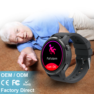 Montre L28 étanche avec boutons d'appel SOS anti-perte, écran AMOLED, détection de chute, suivi cardiaque et fonctions d'appel - Product Image 1