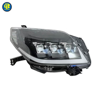 YU GUANG pour Toyota Prado J150 Accessoires de voiture Phare avant 2010-2013 Mise à niveau des phares Phare à LED 3 projecteurs