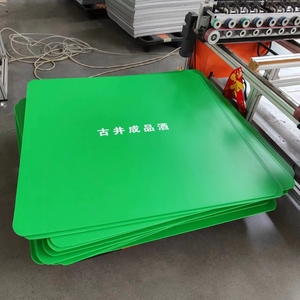 4mm Vòng cạnh niêm phong Polypropylene nhựa tách tờ/chai đóng gói lớp Pads/Pallet Divider với 4 góc tròn - Product Image 5