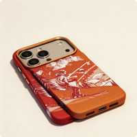 Coques de téléphone personnalisées avec motif ski en montagne, design sportif antichoc en PC et TPU, compatible avec les coques de protection pour téléphone portable