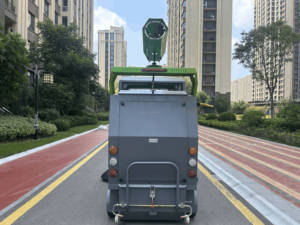 Nouvelle balayeuse de voirie électrique D20 48V 150Ah sans entretien, moteur AC 2000W, 20 km/h, machine industrielle de balayage de rue - Product Image 6