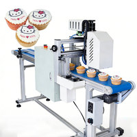 Equipo de Impresión con Tinta Comestible Faith Commercial con Cinta Transportadora para Impresora de Alimentos para Panadería y Snacks