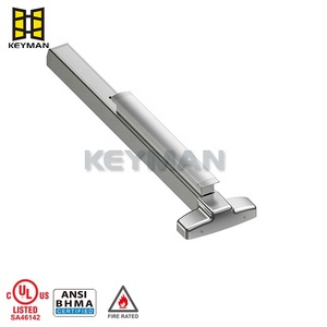 Keyman Mỹ <span class=keywords><strong>ANSI</strong></span> Lớp <span class=keywords><strong>1</strong></span> lửa đánh giá 3 giờ thương mại cửa Lỗ mộng xi lanh khóa thép không gỉ cửa trước cho căn hộ - Product Image 5