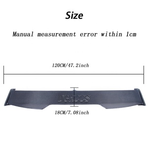 Aileron de coffre en fibre de carbone pour G06 2020-2024, aileron de suspension - Product Image 3