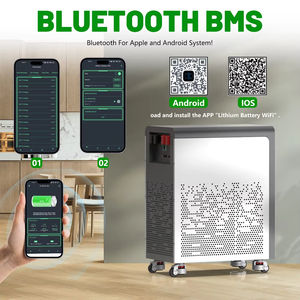 48V 600Ah LiFePO4 배터리 블루투스 16S2P BMS 900Ah 휠 30Kwh 6000 + 사이클 51.2V 리튬 배터리 팩 - Product Image 5