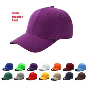 High Quality Customizable Logo 6-Panel Bucket Embroidered Nylon Sport Baseball Cap Dad <b>Hat</b> <b>for</b> Men and Children - Product Image 2
