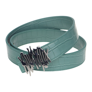 Cinturón <span class=keywords><strong>de</strong></span> <span class=keywords><strong>Cuero</strong></span> PU con Patrón <span class=keywords><strong>de</strong></span> Cocodrilo, Hebilla Lisa Clásica, Cinturón Casual para <span class=keywords><strong>Hombre</strong></span>, Venta al <span class=keywords><strong>Por</strong></span> <span class=keywords><strong>Mayor</strong></span> <span class=keywords><strong>de</strong></span> Fábrica, OEM, Pedidos Personalizados al <span class=keywords><strong>Por</strong></span> <span class=keywords><strong>Mayor</strong></span> - Product Image 3