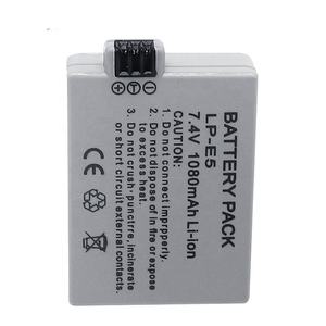 LPE5-batería recargable para cámara <span class=keywords><strong>Canon</strong></span> <span class=keywords><strong>EOS</strong></span> <span class=keywords><strong>450D</strong></span> 1000D 500D 2000D KISS X2 X3, batería de ion de litio de 7,4 v lp-e5 para cámara genérica - Product Image 2