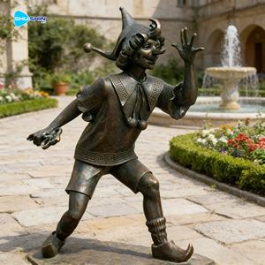 Escultura de Bronce de Tamaño Real de Niña Leyendo un Libro, Estatua Infantil para Jardín o Calle - Product Image 4