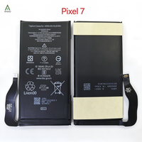 Batterie de téléphone portable rechargeable Li-Polymère de qualité originale AYDOU Google Pixel 7 4655mAh, noire, origine Chine