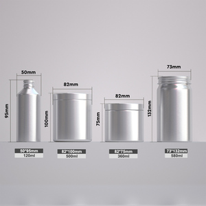 Eco-friendly Aluminum Supplement <b>Container</b> for Vitamin Packaging - Product Image 2