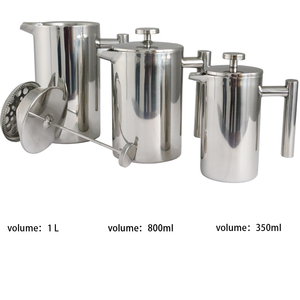 Portable Double Paroi Isolé 304 Acier Inoxydable Français Main Goutte À Goutte À Café Presse Pot <span class=keywords><strong>Théière</strong></span> <span class=keywords><strong>avec</strong></span> <span class=keywords><strong>Filtre</strong></span> Maille Passoire Thé Dispositif - Product Image 6