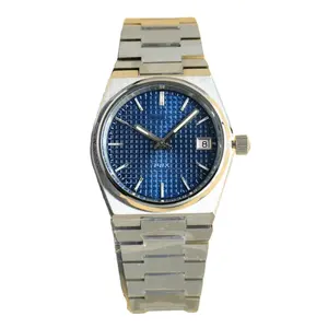 2024 plus récent 5A Power Matic <span class=keywords><strong>80</strong></span> montres en acier inoxydable hommes de luxe mécanique ETA montre-bracelet automatique 40mm - Product Image 1