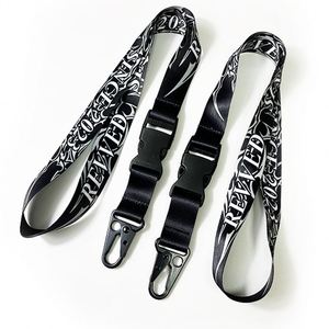 2025 Wholesale Silk Screen Printing Keychain <b>Lanyards</b> High Quality Neck Custom Polyester <b>Lanyard</b> - Product Image 1