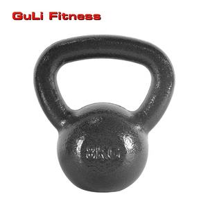 カスタムブラックグレーケトルベル鋳鉄製4kg 6kg 8kg 10kg 12kg 16kg 20kg 24kg 32kg 48kgウェイト鋳鉄ケトルベル - Product Image 3
