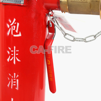 Hydrant à mousse CA Fire DN80-150 1,6 MPa en fonte pour système de lutte contre l'incendie extérieur, pour la protection incendie industrielle