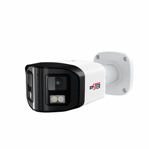 Câmera de Segurança IP PoE Hik Compatível com Lente Dupla de 4MP, Panorâmica de 180 Graus, ColorVu, IP66, Áudio Bidirecional, Câmera Bullet para Exterior - Product Image 1