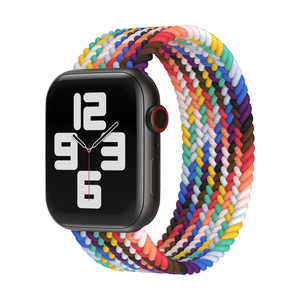 <span class=keywords><strong>Bracelet</strong></span> de rechange élastique <span class=keywords><strong>tressé</strong></span> pour <span class=keywords><strong>Apple</strong></span> <span class=keywords><strong>watch</strong></span> 40mm 44mm - Product Image 2