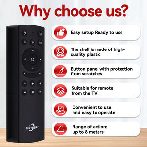 Control Remoto por Voz RCR60BT para Irbis/ Hartens/ BBK/ <span class=keywords><strong>Novex</strong></span>/ Knight/ Hyundai/ Leff/ STARWIND, para el Mercado Ruso - Product Image 4