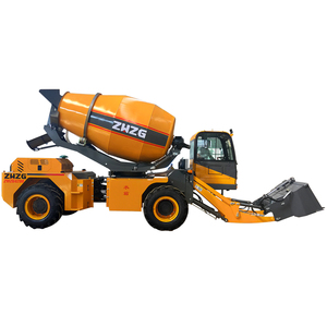 Máy Trộn Bê Tông Xi Măng Tự Nạp Thiết Bị Trộn Bê Tông Với Swing Drum - Product Image 2