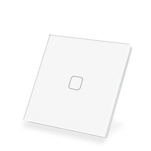 Interrupteur intelligent Wi-Fi 220V USA en verre trempé de luxe pour panneau de contrôle domestique Zwave, sans neutre, pour prises murales miniatures - Product Image 5