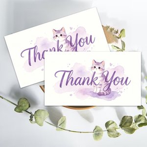 Biglietti di Auguri di Lusso Personalizzati, Cartoncino Laminato, Biglietti di Ringraziamento con Logo, Biglietti da Visita ODM, Vendita all'Ingrosso - Product Image 1