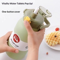 Bouteille isotherme en acier inoxydable 316 épaissie avec paille, grande capacité, design moderne, personnalisable, portable