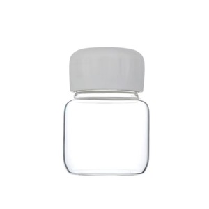 Wholesale High Borosilicate Glass Tumblers Cute Style Portable & <b>Reusable</b> Travel Use Milk Coffee <b>Cups</b> with Screw-On Lid - Product Image 3