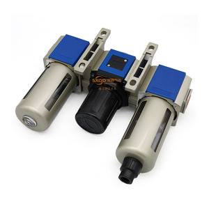 ตัวกรองโปรเซสเซอร์อากาศ Sxqd รุ่น GC200 08 GC300 10 GC400 15 ชุดสามชิ้นพร้อมเกจวัดแรงดัน อะไหล่ระบบนิวเมติก - Product Image 2