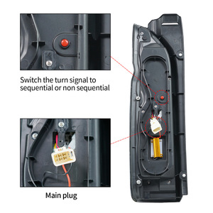 Car Lighting System <b>LED</b> Tail <b>Light</b> Assembly for Toyota Hiace 2005-2018 Rear Brake Turn Signal Reverse Lamps Left and Right - Product Image 6