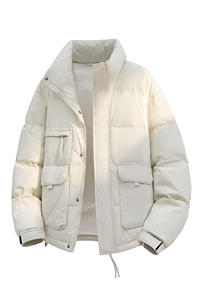 2025 Nueva chaqueta de invierno acolchada de algodón chaqueta acolchada con capucha gruesa para hombres - Product Image 5