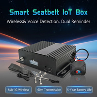 Vente directe usine : Capteur d'occupation de siège passager intelligent sans fil 4G GPS avec rappel sonore et alarme pour bus scolaire