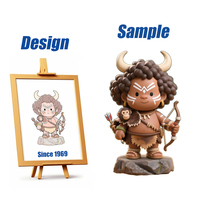 Shengye jouets personnalisé 10-15cm haute qualité dessin animé bleu Dragon Figure PVC personnage modèle ornement Anime mystère boîte figurine d'action