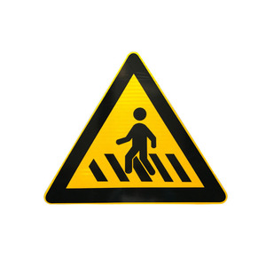Panneau de signalisation routière Dm Daoming, 700 mm de longueur latérale, film réfléchissant, signalisation de sécurité primaire pour autoroutes, routes municipales et routes rurales - Product Image 3
