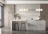 Meuble de cuisine modulaire en bois massif CHENTIAN - Design moderne écologique, unité de rangement ajustable et gain de place, montage facile