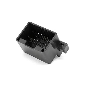 174053-2 TE tipo placa PCB extremo Pin asiento elevador de ventana montaje carcasa de plástico enchufe cabeza macho 16 pines - Product Image 3