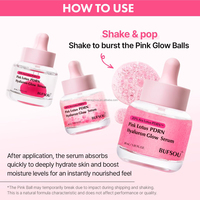 Sérum Éclat Bio Hydratant Effet Peau de Verre à Marque Blanche, à base d'Essence en Bille et de PDRN Peptide Rose