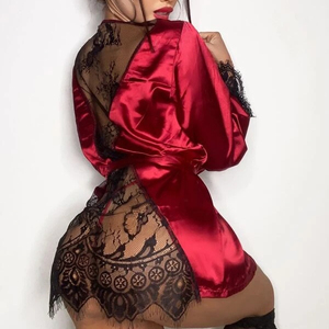 Lingerie en dentelle pour la Saint-Valentin, <span class=keywords><strong>nuisette</strong></span> pour lune de miel, pyjamas pour femme, robes sexy, vêtements de nuit pour femme - Product Image 5
