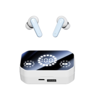 Écouteurs intra-auriculaires TWS ultra-légers avec affichage numérique, embouts ergonomiques en silicone, confort longue durée, Bluetooth 6.0 et contrôle tactile