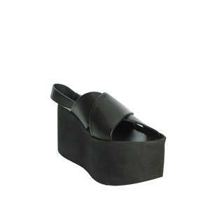 Sandalo con Zeppa da Donna Alberto Guardiani Nero Stile Platform - Product Image 5