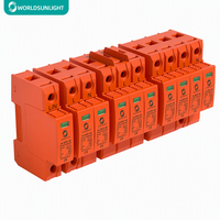 Parafoudre DC 2P 3P 500V 600V 1000V pour systèmes photovoltaïques – Protection haute tension contre la foudre pour panneaux solaires