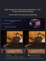 Projecteur OBE R3 Ultra HD 1800CVIA Home Cinema 1080P HD 2.1 canaux Garantie 2 ans Gaming Cinéma Salon