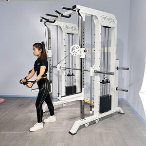 Machine Smith robuste, rack de <span class=keywords><strong>musculation</strong></span>, banc de <span class=keywords><strong>musculation</strong></span>, équipement de fitness multifonctionnel, <span class=keywords><strong>appareil</strong></span> d'entraînement complet - Product Image 5