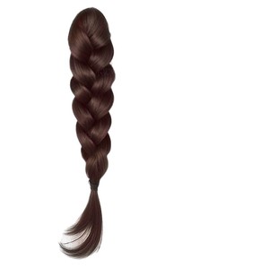 วิกผมแบบถักเปียหางม้า ทนความร้อนสูง เส้นผมเหมือนจริง หนานุ่ม สไตล์จีน วิกผมผู้หญิง - Product Image 5