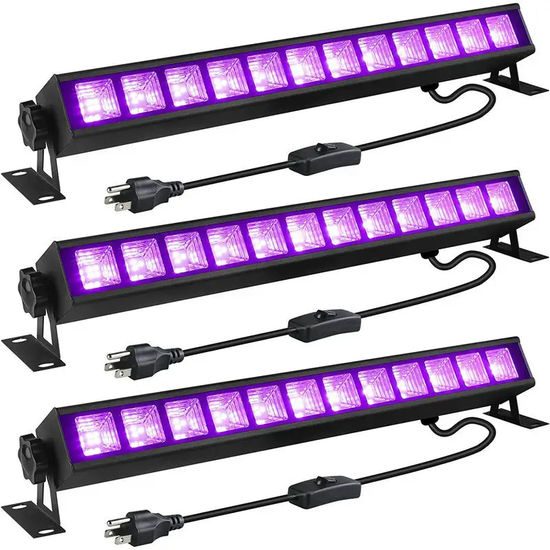 UV-Wandwaschlicht neu angesagt LED 36 W lila Aluminiumstreifenlicht 40 W Halloween Gespensthaus-Fluoreszenzlampe