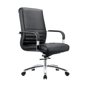 Silla de oficina moderna y cómoda de cuero 36019-2101C/B/A - Product Image 4